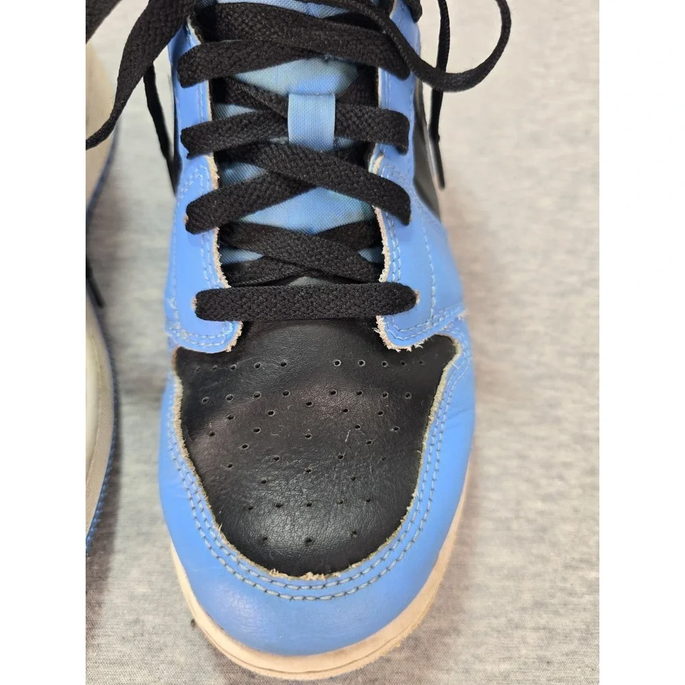 Air Jordan 1 Mid GS University Blue Black DQ8423-401 Size 6.5Y Kids Sneaker